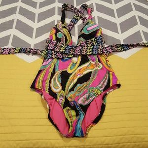 Trina turk one piece swimsuit.